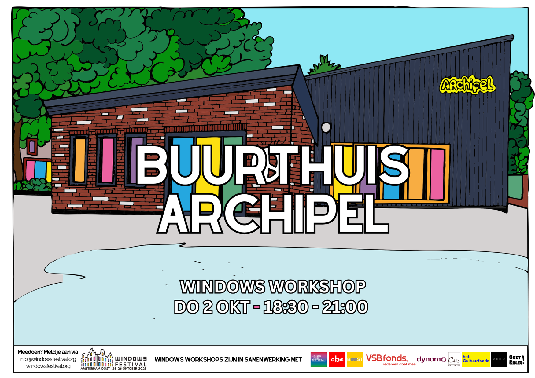 Buurthuis Archipel – Windows Workshop